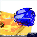 2015 Romantic Gifts Royal Blue Crystal Artificial Rose